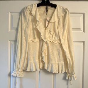 Anthropologie poet blouse
